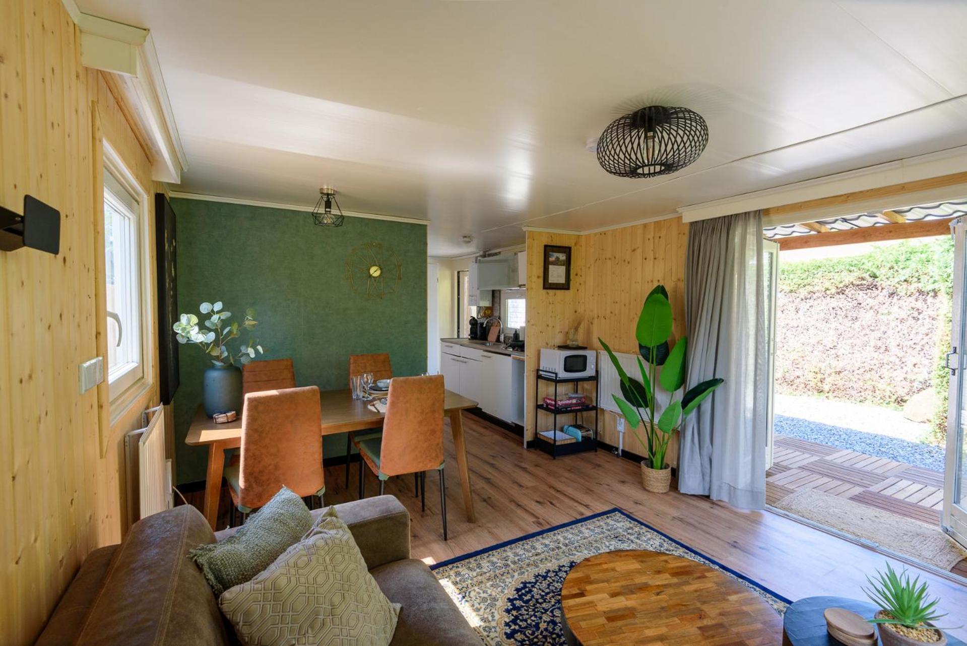Chalet Op Rustig Park Op De Veluwe Putten Extérieur photo