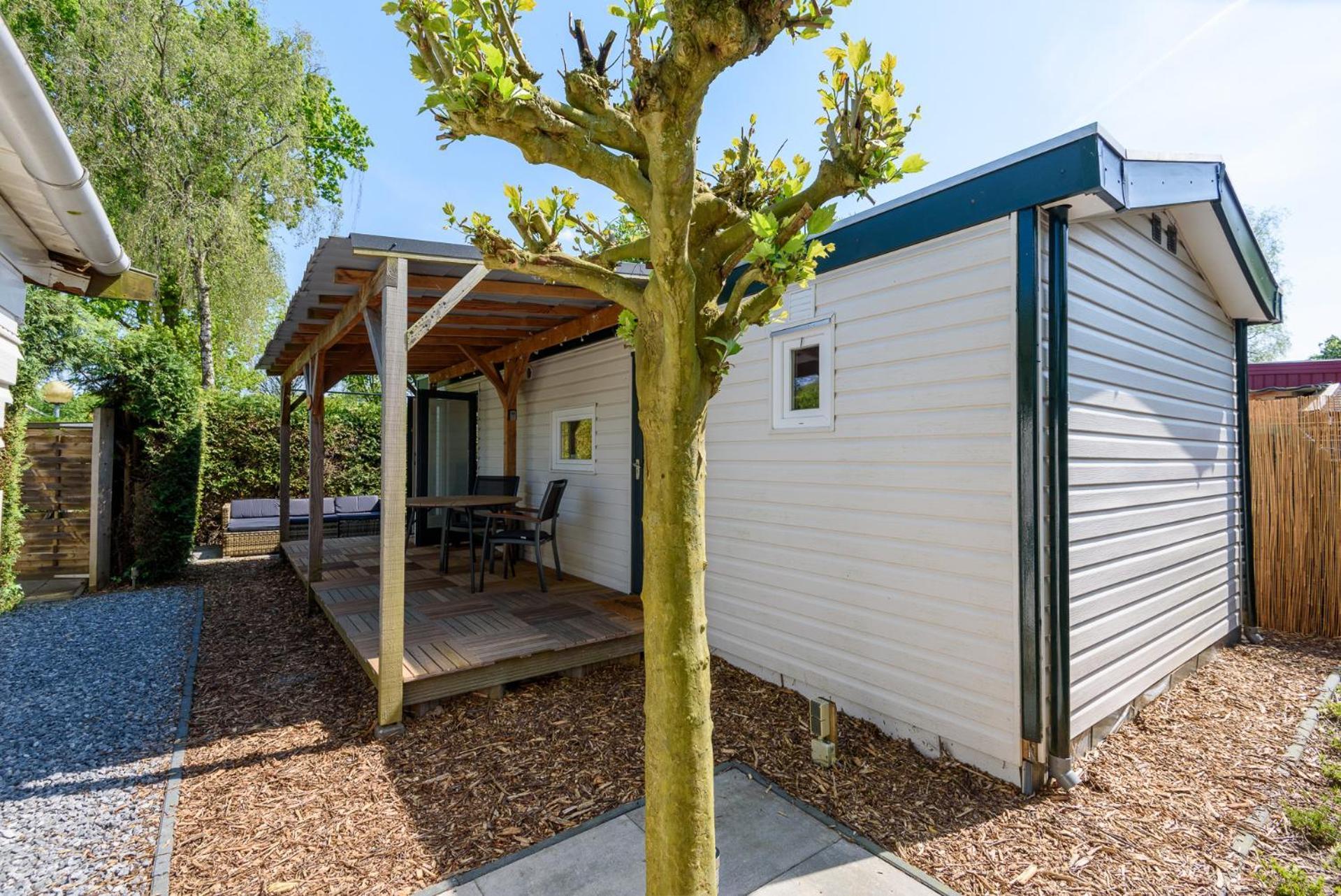Chalet Op Rustig Park Op De Veluwe Putten Extérieur photo